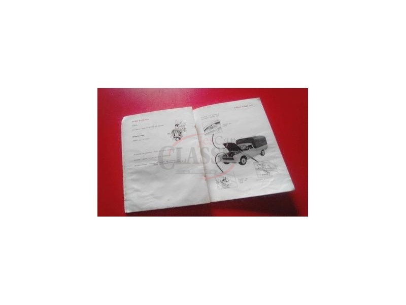 Peugeot 404 Pick-up - Manual do condutor