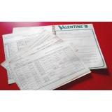 Valentine - Catálogo de cores tintas