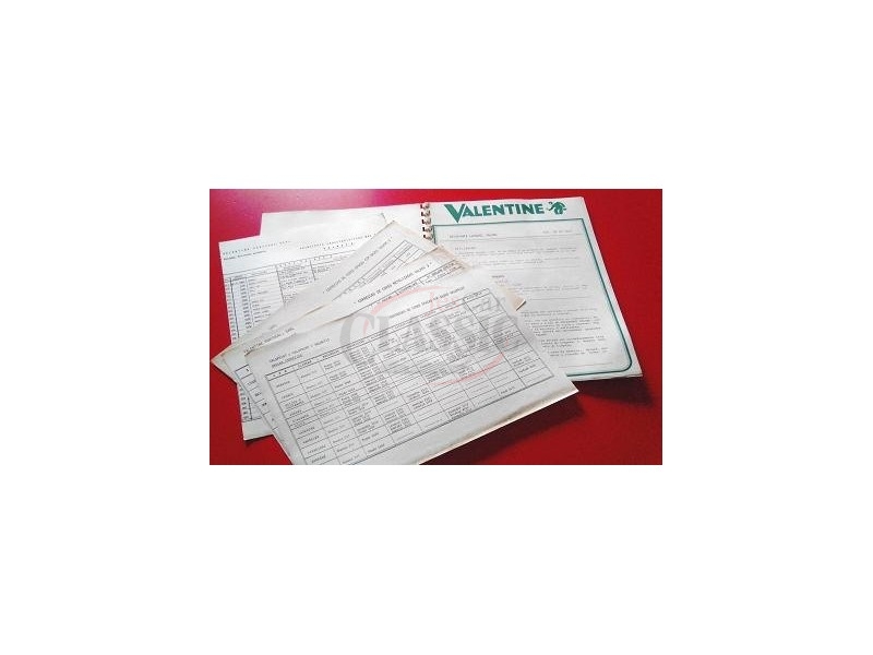 Valentine - Catálogo de cores tintas