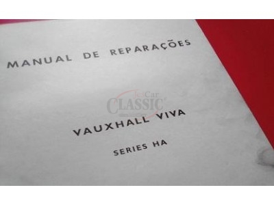 Vauhxall Viva HA - Manual de reparações