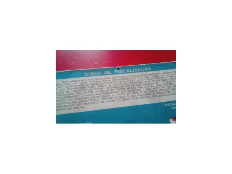 Disco de Fiscalização