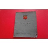 Manual de Informações Técnicas - (GENERAL MOTORS Serviço - 1961)