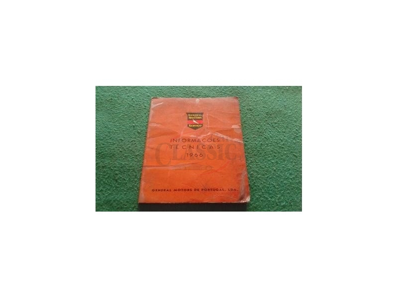 Manual de Informações Técnicas - (GENERAL MOTORS Serviço - 1966)