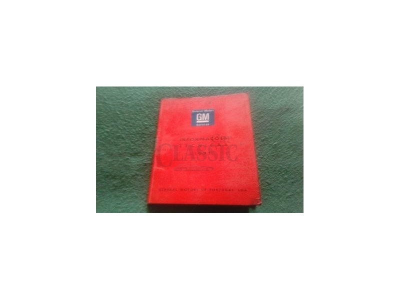 Manual de Informações Técnicas - (GENERAL MOTORS Serviço - 1971)
