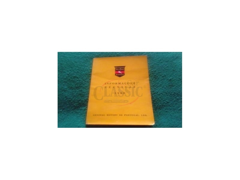 Manual de Informações Técnicas - (GENERAL MOTORS Serviço - 1960)