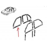 Renault 19 - Raspador interior de vedação do vidro porta frente esquerda (720mm)