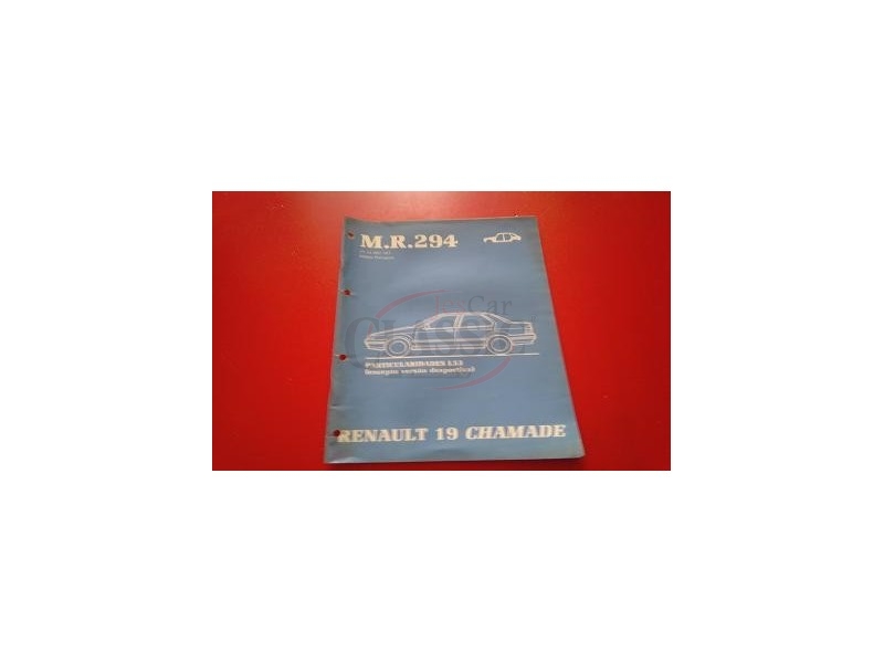 Renault 19 I Chamade - Manual de oficina
