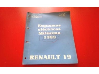 Renault 19 I - Manual de oficina (Esquemas eléctricos)