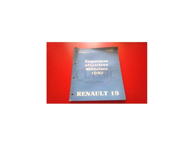 Renault 19 I - Manual de oficina (Esquemas eléctricos)