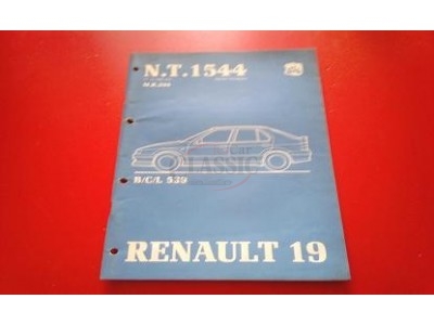 Renault 19 I - Manual de oficina