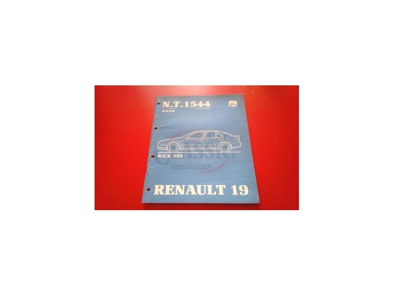 Renault 19 I - Manual de oficina