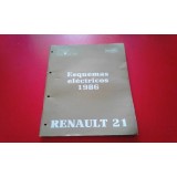 Renault 21 I - Manual de oficina (Esquemas eléctricos 1986)