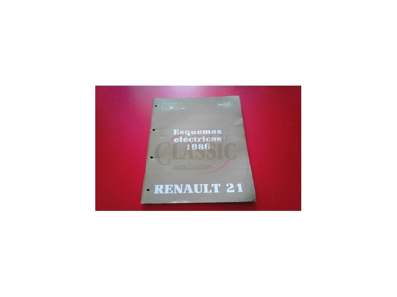 Renault 21 I - Manual de oficina (Esquemas eléctricos 1986)
