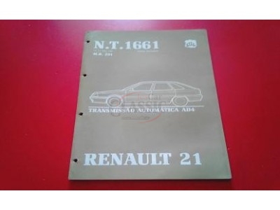 Renault 21 II - Manual de oficina (Transmissão)