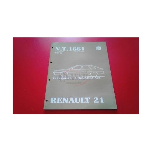 Renault 21 II - Manual de oficina (Transmissão)