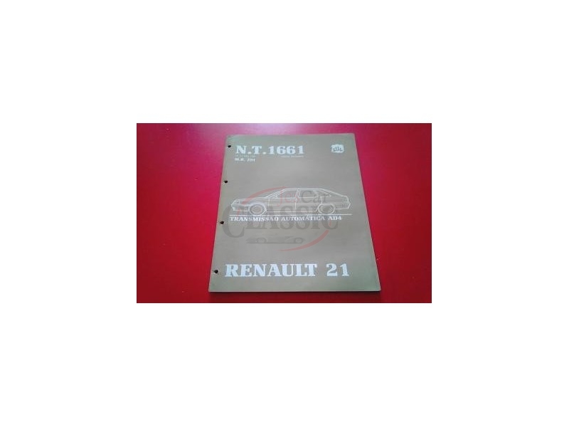 Renault 21 II - Manual de oficina (Transmissão)