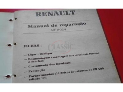 Renault - Manual de oficina (FICHAS)