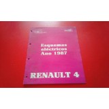 Renault 4 - Manual de oficina (Esquemas eléctricos - 1987)