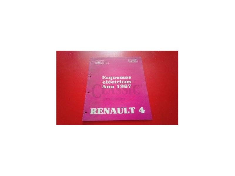Renault 4 - Manual de oficina (Esquemas eléctricos - 1987)