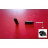 Citroen 2CV - Pino de bloqueio e acabamento do fecho/trancador do vidro porta