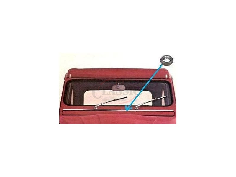 Citroen 2CV - Jogo de porcas sextavadas para fixação do friso do ventilador