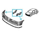 Renault Clio I - Jogo de 2 suportes laterais do para-choques