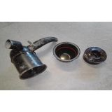 VW Transporter T2 - Caixa de filtro ar (óleo) completa (VW / MANN)