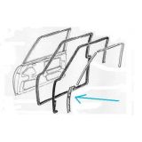 Peugeot 504 - Acabamento e remate interior da porta frente direita