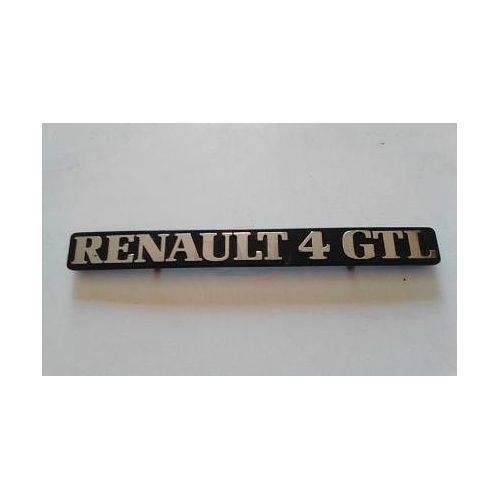 Renault 4 - Emblema traseiro (RENAULT 4 GTL)