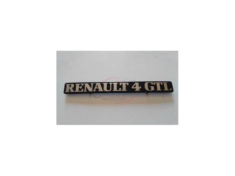 Renault 4 - Emblema traseiro (RENAULT 4 GTL)