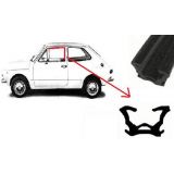 Fiat 127 - Jogo de 2 calhas guia de vidro porta