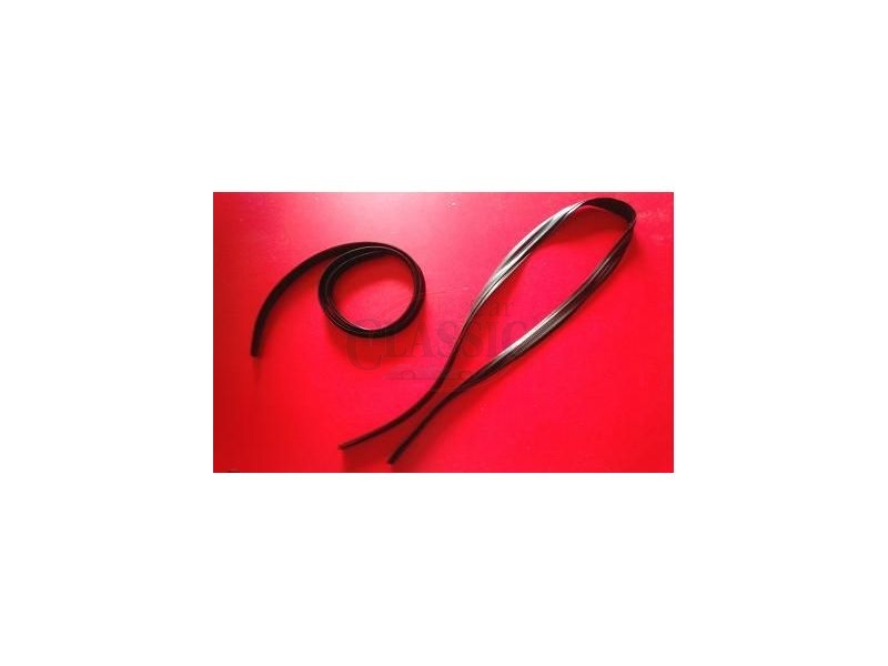 Fiat 127 - Jogo de 2 calhas guia de vidro porta