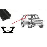 Fiat 126 - Jogo de 2 calhas de guia do vidro porta