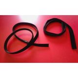 Fiat 126 - Jogo de 2 calhas de guia do vidro porta