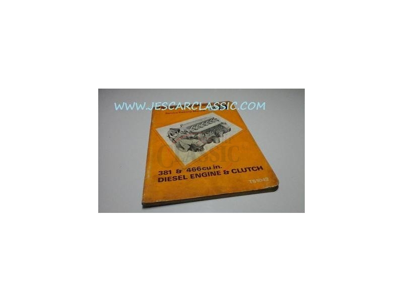 Opel Rekord A - Manual de reparação motores e embraiagem (DIESEL - BEDFORD 381 e 466)