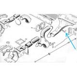 Citroen 2CV / Citroen AK - Botão de comando ventilação central