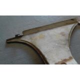 Citroen 2CV / Citroen AK - Canal de ventilação central do habitáculo