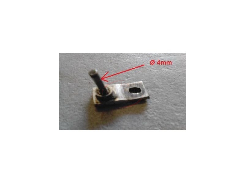 Citroen 2CV / Citroen HY - Espigão do motor do limpa vidros Ø 4mm  (SEV MARCHAL)