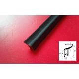 Peugeot 404 - Calha raspador exterior do vidro porta