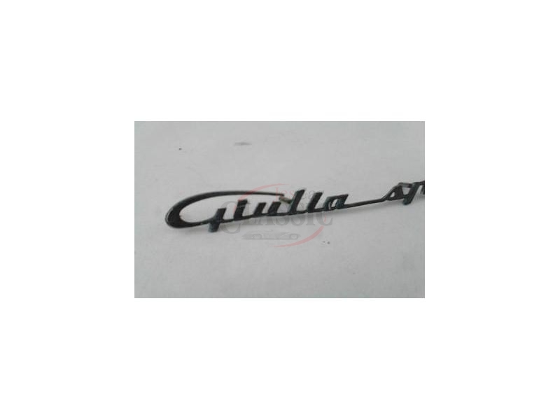 Alfa Romeo Giulia GT - Emblema traseiro (Giulia sprint GT)
