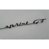 Alfa Romeo Giulia GT - Emblema traseiro (Giulia sprint GT)