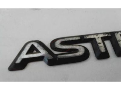 Opel Astra F - Emblema traseiro (ASTRA)