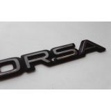 Opel Corsa A - Emblema traseiro (CORSA)
