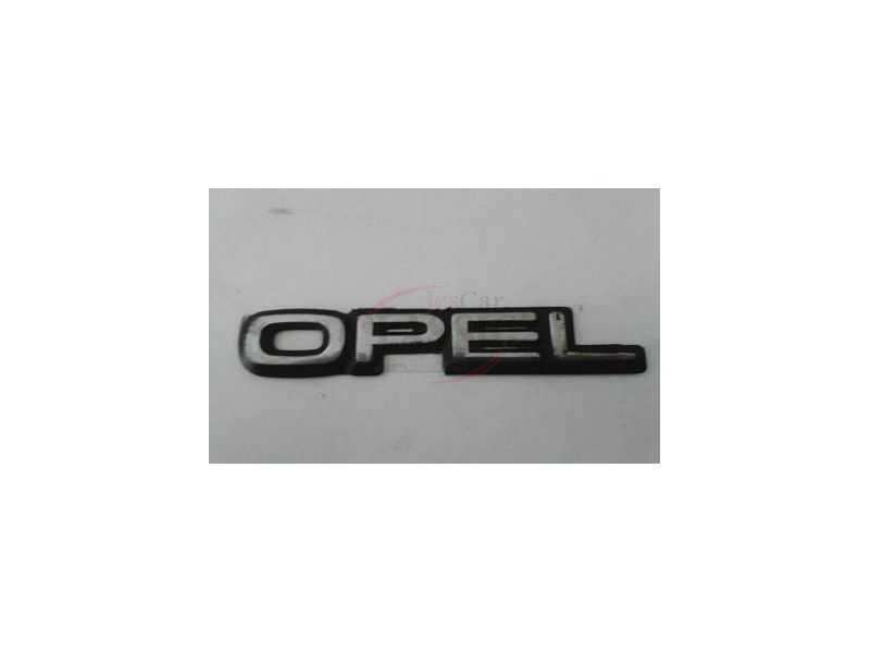 Emblema Original OPEL Trasero Para Corsa D (hasta 2011) - Número 93191550, Plateado, Adhesivo
