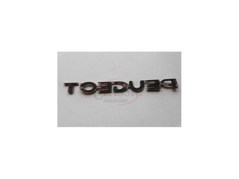 Peugeot 206 - Emblema traseiro (PEUGEOT)