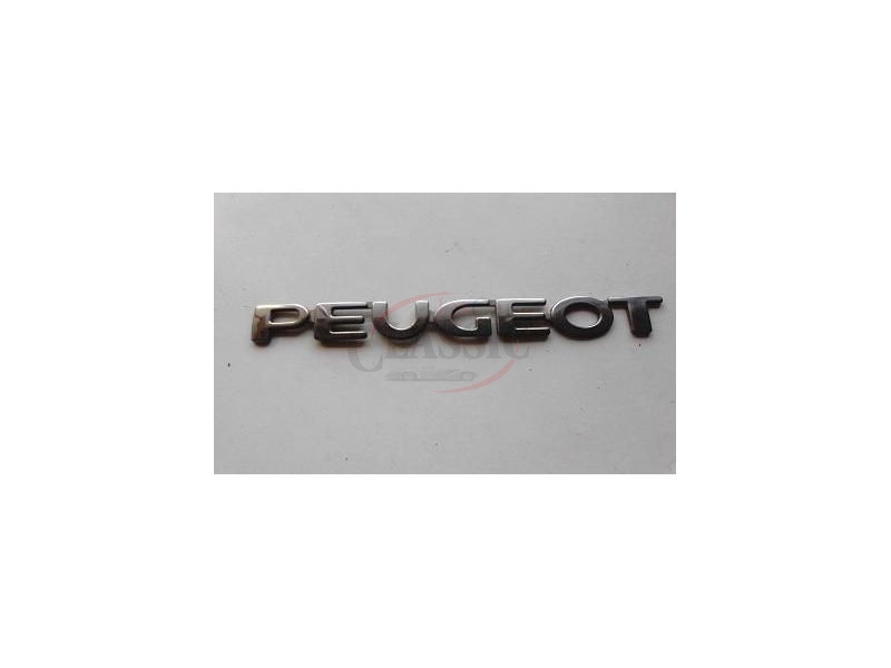 Peugeot 206 - Emblema traseiro (PEUGEOT)