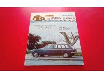 rta - revista técnica automóvel (3ª série Nº 15 - PEUGEOT 204 DIESEL)