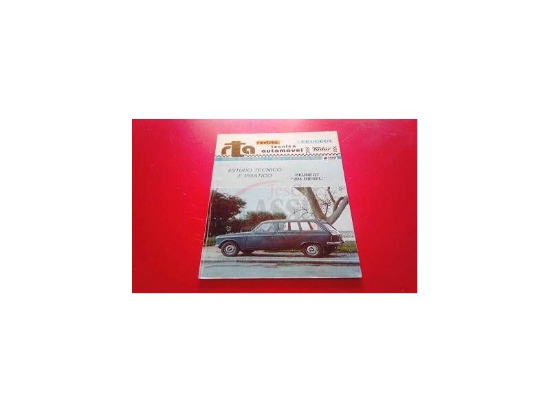 rta - revista técnica automóvel (3ª série Nº 15 - PEUGEOT 204 DIESEL)
