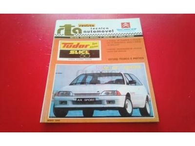 rta - revista técnica automóvel (3ª série Nº 68 - CITROEN AX GT / SPORT)
