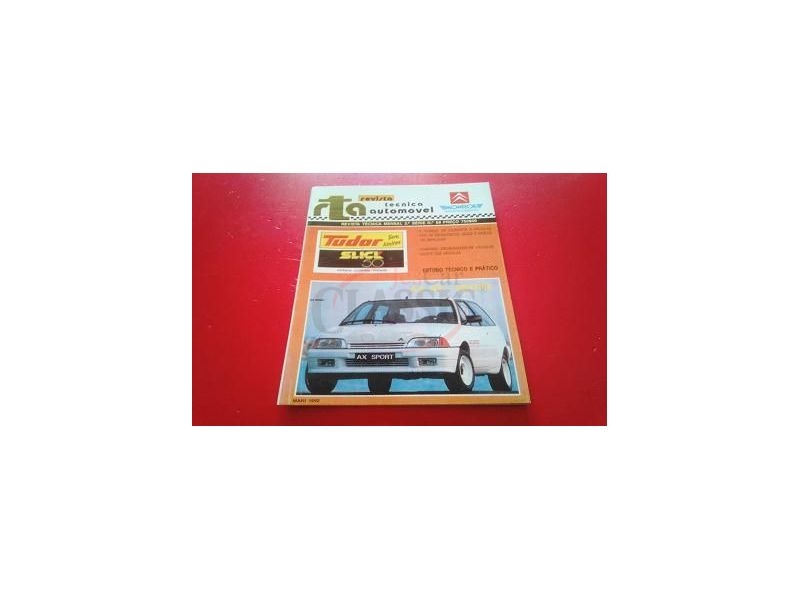 rta - revista técnica automóvel (3ª série Nº 68 - CITROEN AX GT / SPORT)